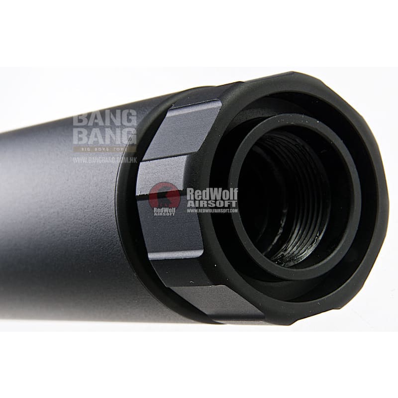 Tokyo Marui Tactical Silencer for Tokyo Marui FNX - 45 / HK45 Tactical Gas Pistol (16mm CW) - Black - Bang Bang Airsoft