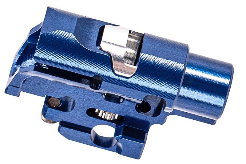 TTI Airsoft Tokyo Marui Hi Capa GBB Infinity One Piece Full CNC TDC Hop Up Chamber - Blue - Bang Bang Airsoft