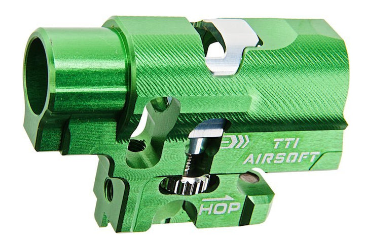 TTI Airsoft Tokyo Marui Hi Capa GBB Infinity One Piece Full CNC TDC Hop Up Chamber - Green - Bang Bang Airsoft