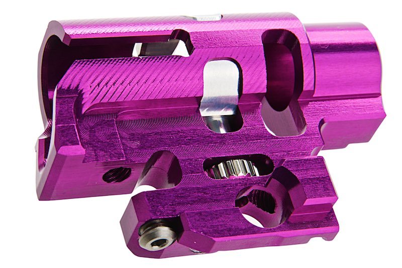 TTI Airsoft Tokyo Marui Hi Capa GBB Infinity One Piece Full CNC TDC Hop Up Chamber - Purple - Bang Bang Airsoft