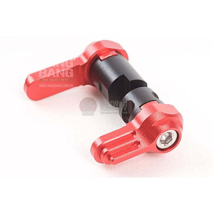 UAC Ambi Selector for Tokyo Marui M4A1 MWS (Type A) Red - Bang Bang Airsoft