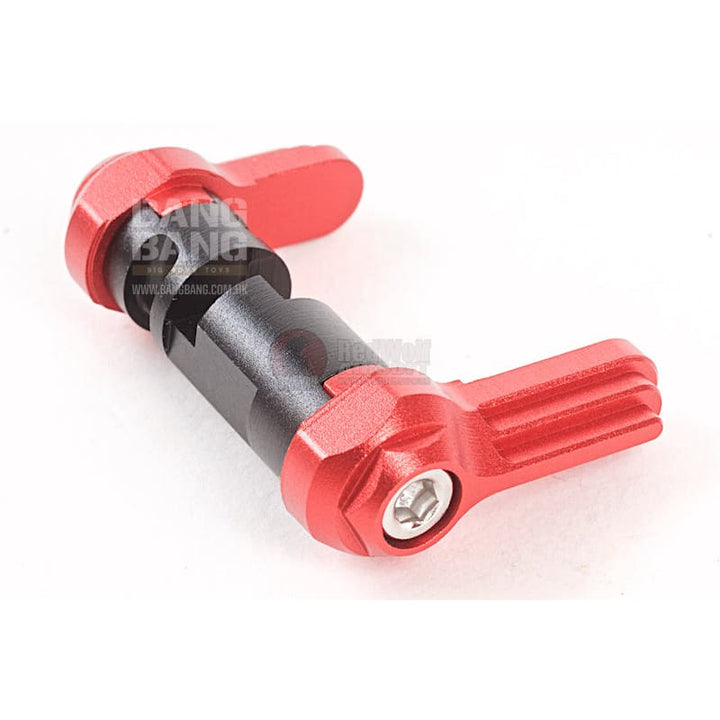 UAC Ambi Selector for Tokyo Marui M4A1 MWS (Type A) Red - Bang Bang Airsoft