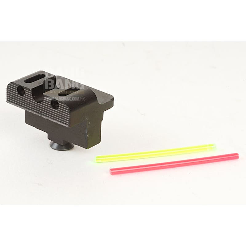 UAC Fiber Optic Rear Sight for Tokyo Marui / WE Model 17 - Bang Bang Airsoft