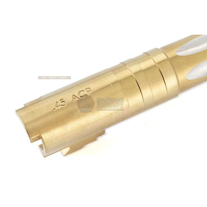 UAC Stainless Steel Fluted Outer Barrel .45 ACP for Tokyo Ma - Bang Bang Airsoft