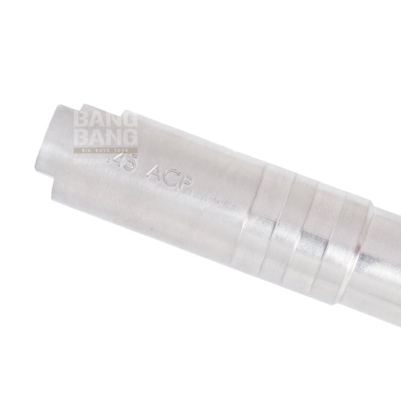 UAC Stainless Steel Outer Barrel .45ACP for Tokyo Marui Hi C - Bang Bang Airsoft