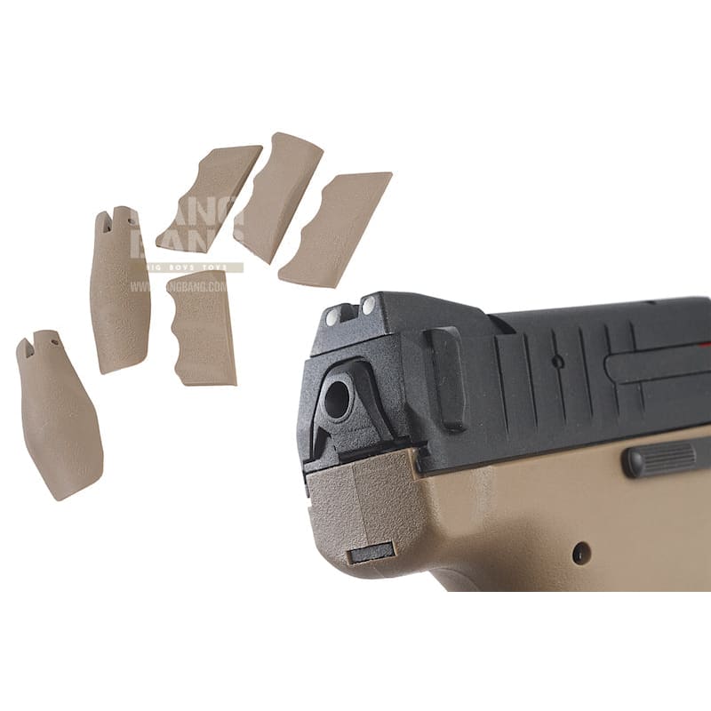Umarex / VFC VP9 GBB Pistol - TAN (Asia Version) (For Retail - Bang Bang Airsoft