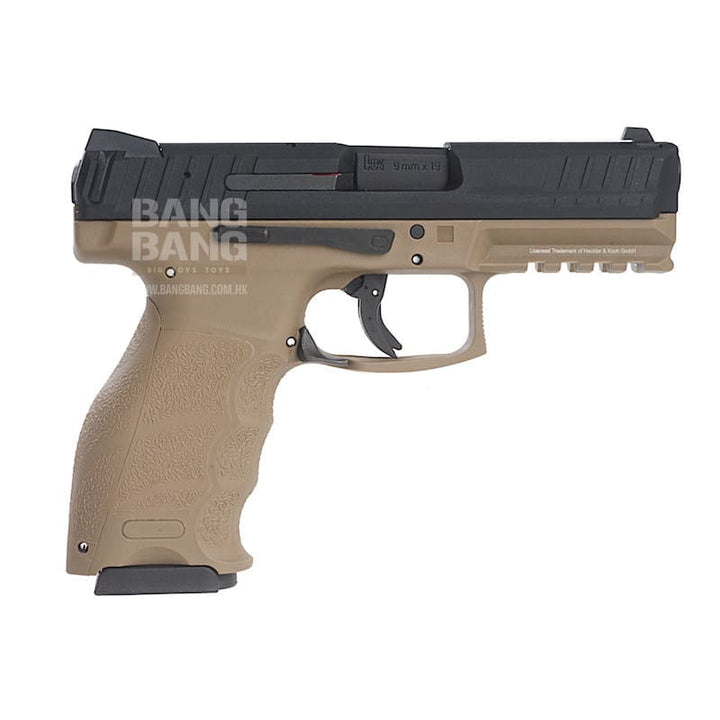 Umarex / VFC VP9 GBB Pistol - TAN (Asia Version) (For Retail - Bang Bang Airsoft