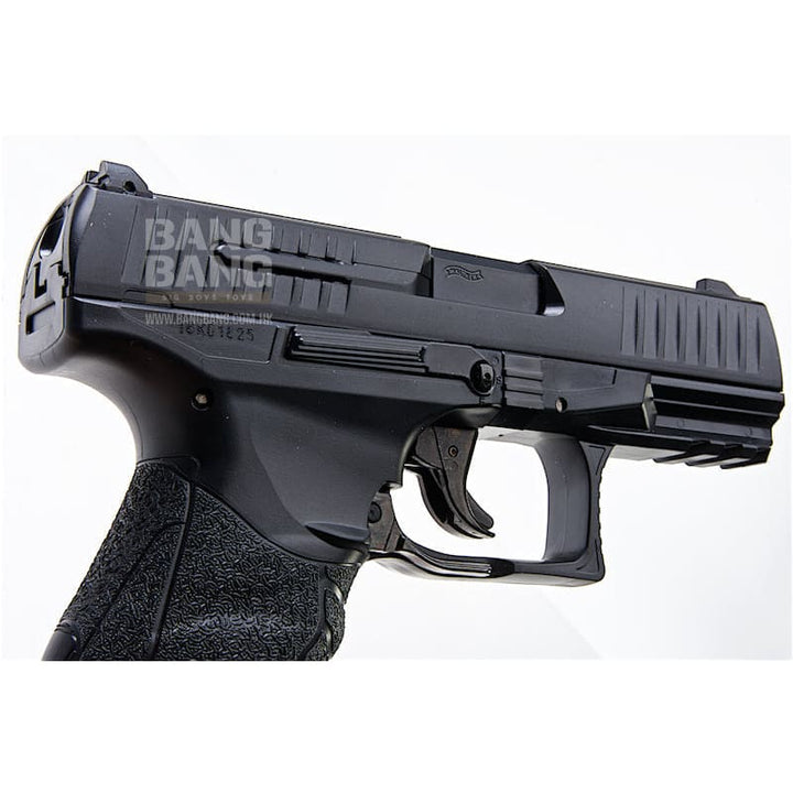 Umarex WALTHER PPQ 'HME' Metal Slide 6mm Spring Cocking Pistol - Black - Bang Bang Airsoft