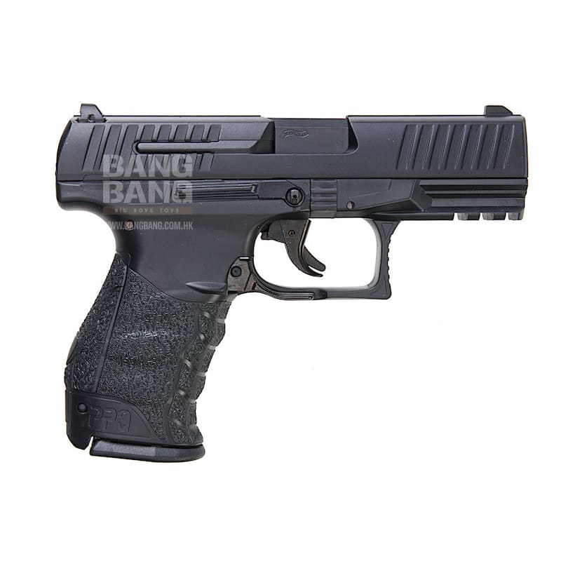 Umarex WALTHER PPQ 'HME' Metal Slide 6mm Spring Cocking Pistol - Black - Bang Bang Airsoft