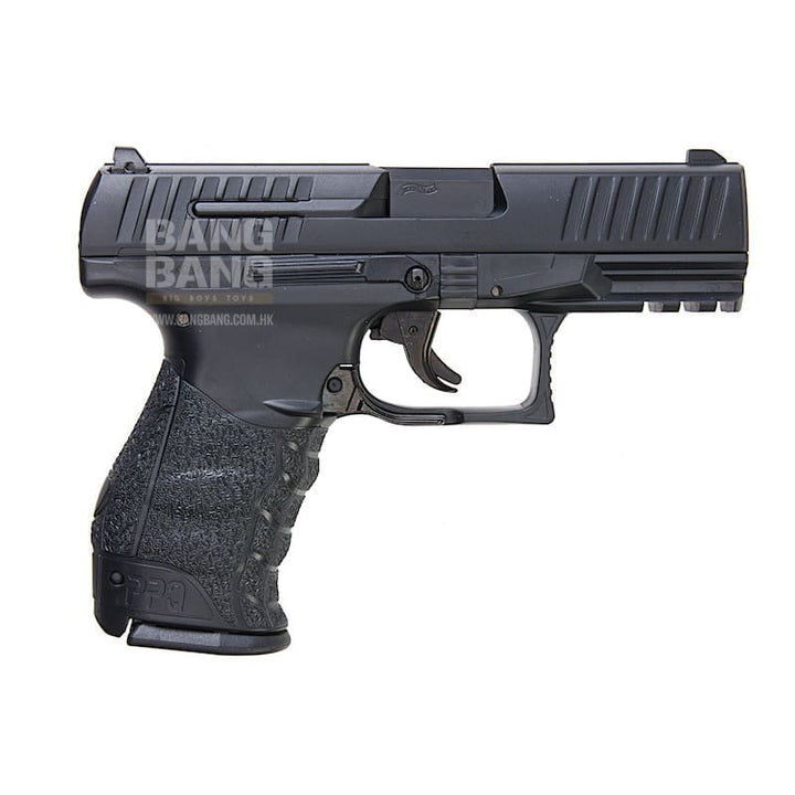 Umarex WALTHER PPQ 'HME' Metal Slide 6mm Spring Cocking Pistol - Black - Bang Bang Airsoft