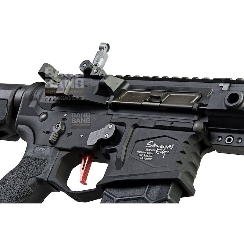 VFC Avalon Samurai EDGE AEG - Black - Bang Bang Airsoft