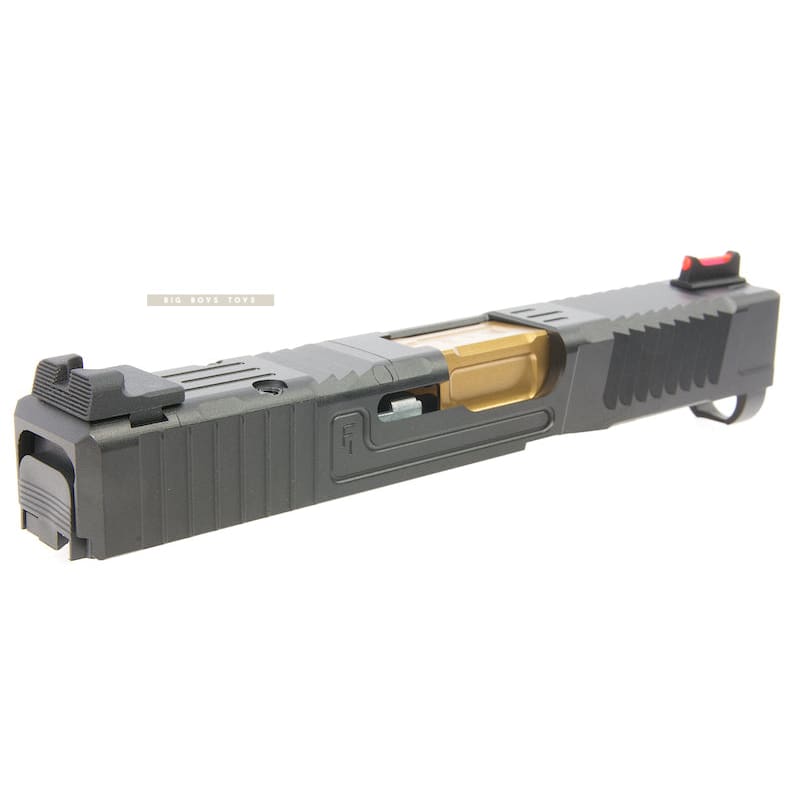 VFC CNC Aluminum FI MK1 Slide Kit for Umarex/VFC G19x/G45/G19Gen4 (Fowler Industries Licensed) GD Barrel - Bang Bang Airsoft
