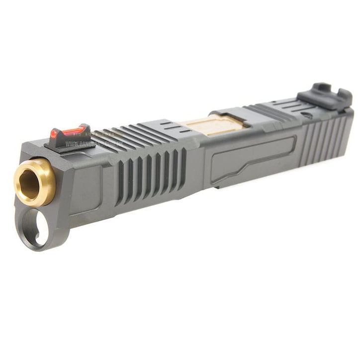 VFC CNC Aluminum FI MK1 Slide Kit for Umarex/VFC G19x/G45/G19Gen4 (Fowler Industries Licensed) GD Barrel - Bang Bang Airsoft