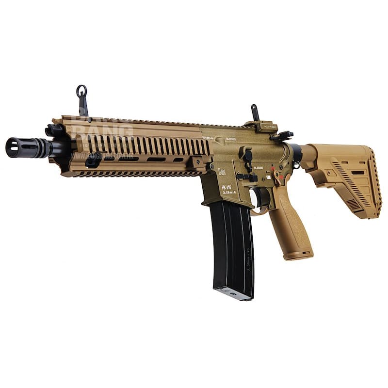 VFC HK416A5 GBB Airsoft Rifle - Tan(Umarex) Gen 3 - Standard Version - Bang Bang Airsoft