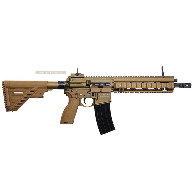 VFC HK416A5 GBB Airsoft Rifle - Tan(Umarex) Gen 3 - Standard Version - Bang Bang Airsoft