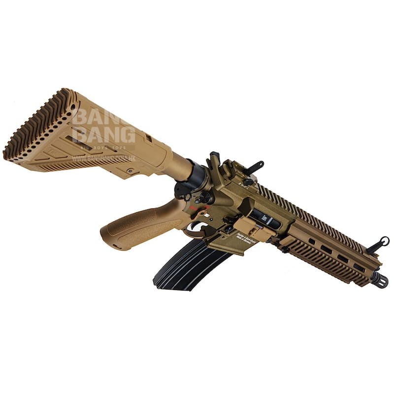 VFC HK416A5 GBB Airsoft Rifle - Tan(Umarex) Gen 3 - Standard Version - Bang Bang Airsoft