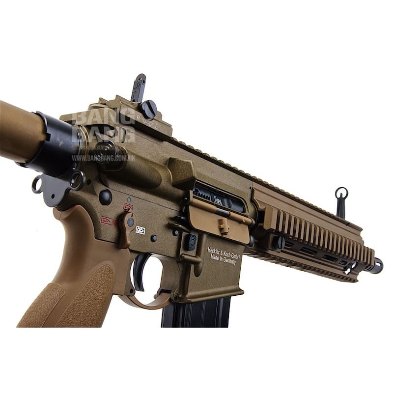 VFC HK416A5 GBB Airsoft Rifle - Tan(Umarex) Gen 3 - Standard Version - Bang Bang Airsoft