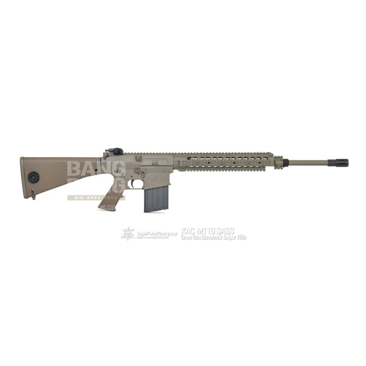 VFC KAC Licensed M110 SASS GBBR - TAN - Bang Bang Airsoft