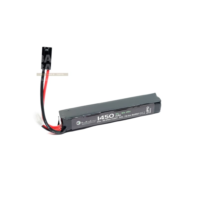 WE 11.1V 1450mAh 25C LIPO BATTERY - Bang Bang Airsoft