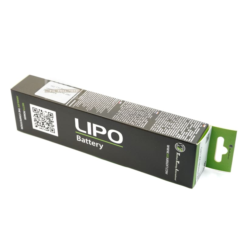 WE 11.1V 1450mAh 25C LIPO BATTERY - Bang Bang Airsoft