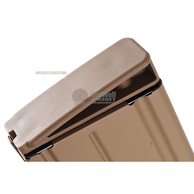 WE 31rds SCAR - H Magazine - Tan - Bang Bang Airsoft