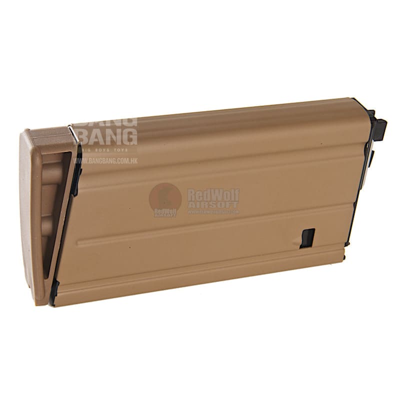 WE 31rds SCAR - H Magazine - Tan - Bang Bang Airsoft