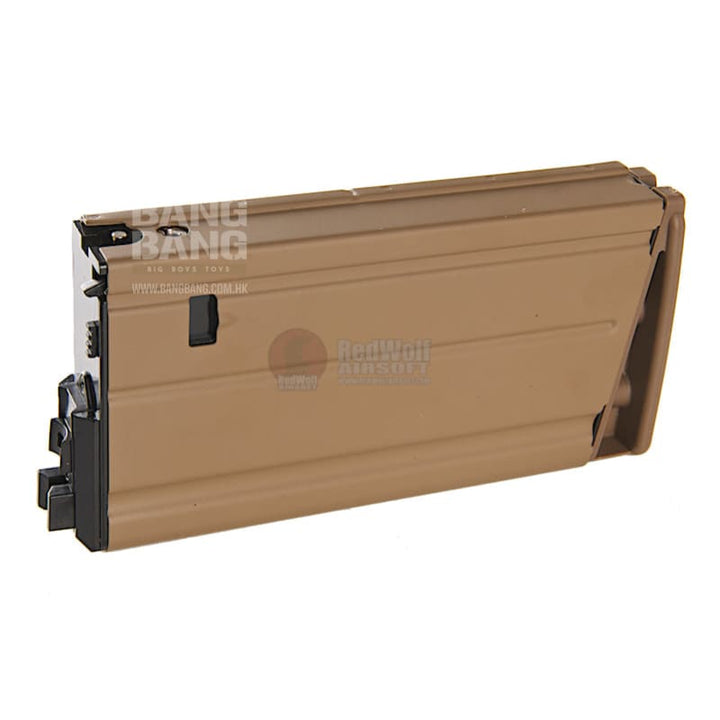 WE 31rds SCAR - H Magazine - Tan - Bang Bang Airsoft