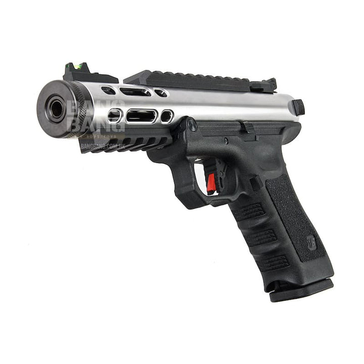 WE G Series Galaxy GBB Pistol - Silver - Bang Bang Airsoft