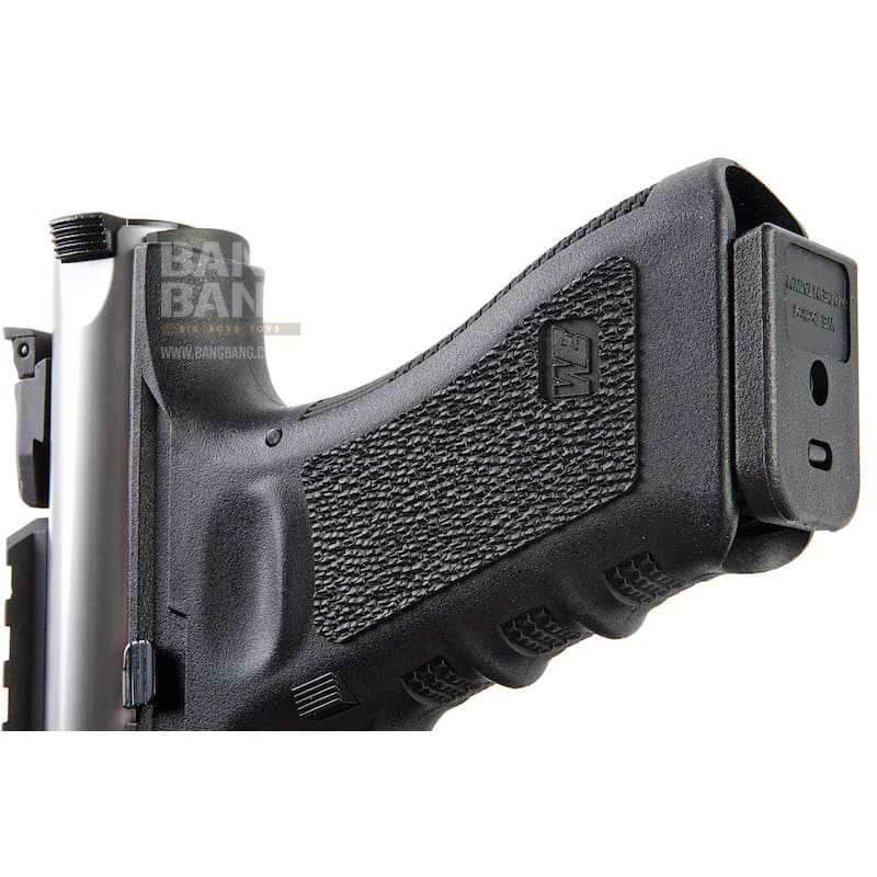 WE G Series Galaxy GBB Pistol - Silver - Bang Bang Airsoft