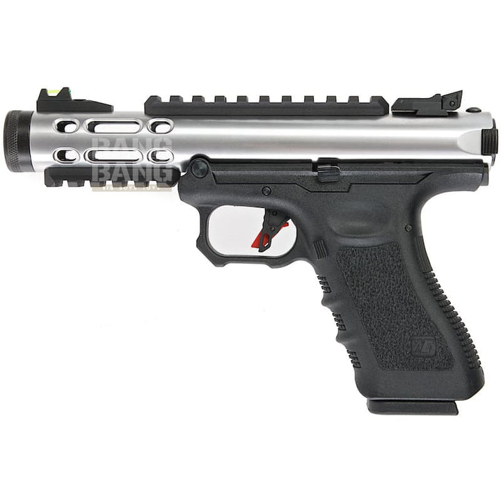 WE G Series Galaxy GBB Pistol - Silver - Bang Bang Airsoft