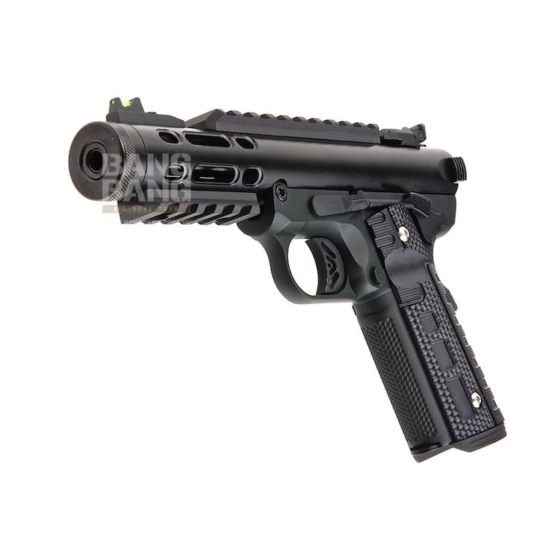 WE Galaxy 1911 GBB Pistol - Black Slide with Black Frame - Bang Bang Airsoft