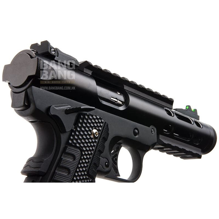 WE Galaxy 1911 GBB Pistol - Black Slide with Black Frame - Bang Bang Airsoft