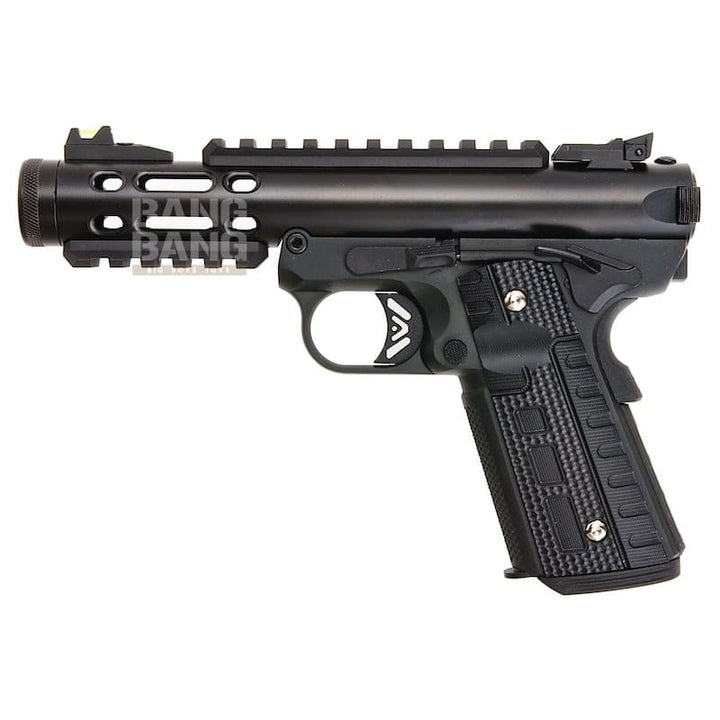 WE Galaxy 1911 GBB Pistol - Black Slide with Black Frame - Bang Bang Airsoft