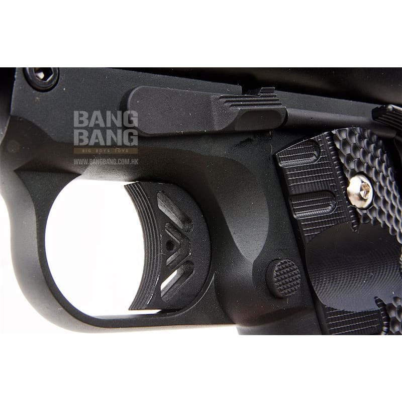 WE Galaxy 1911 GBB Pistol - Black Slide with Black Frame - Bang Bang Airsoft