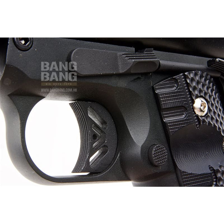 WE Galaxy 1911 GBB Pistol - Black Slide with Black Frame - Bang Bang Airsoft