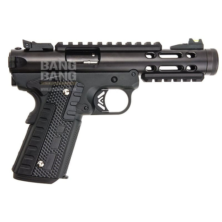 WE Galaxy 1911 GBB Pistol - Black Slide with Black Frame - Bang Bang Airsoft