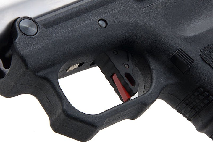 WE Galaxy G Series Premium L Green Gas Airsoft Pistol - Silver - Bang Bang Airsoft