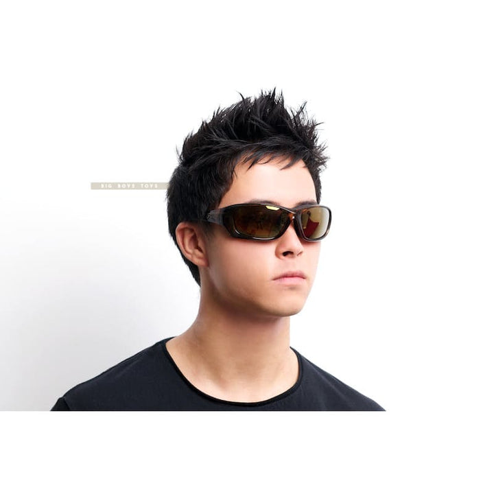 Wiley X Gravity (Bronze Flash Lens / Brown Crystal Frame) - Bang Bang Airsoft