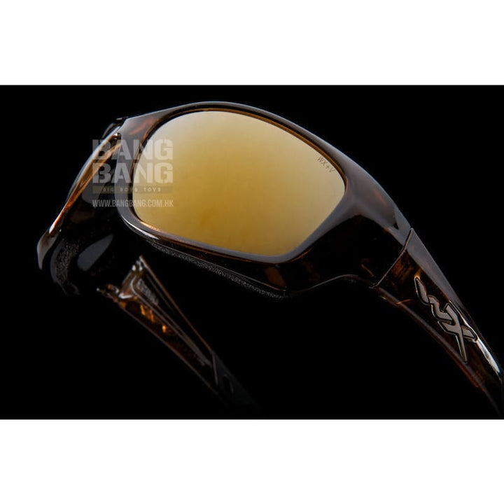 Wiley X Gravity (Bronze Flash Lens / Brown Crystal Frame) - Bang Bang Airsoft