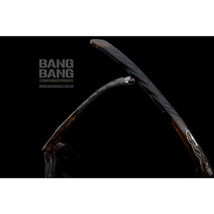 Wiley X Gravity (Bronze Flash Lens / Brown Crystal Frame) - Bang Bang Airsoft