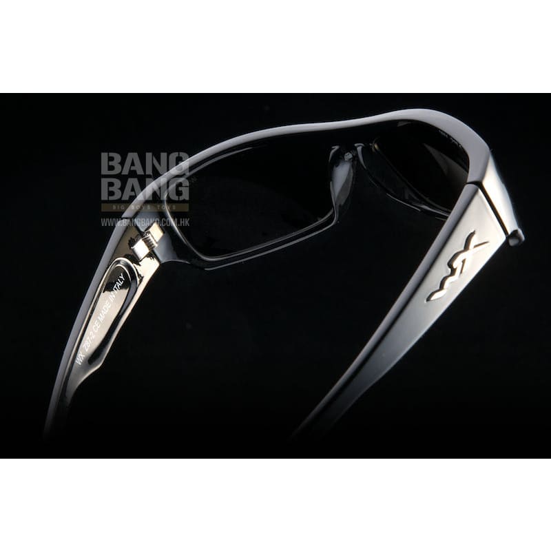 Wiley X Slik Gloss Black with Smoke Lens - Bang Bang Airsoft