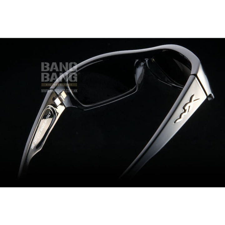 Wiley X Slik Gloss Black with Smoke Lens - Bang Bang Airsoft