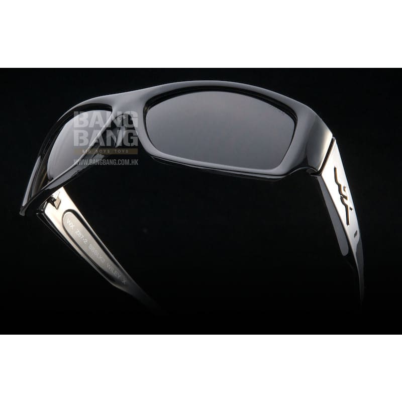Wiley X Slik Gloss Black with Smoke Lens - Bang Bang Airsoft