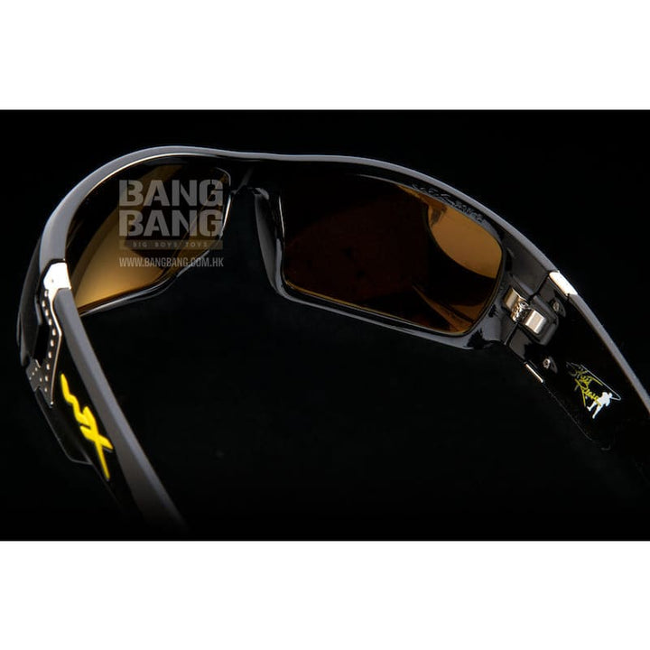 Wiley X XCESS POL Emerald Mirror Lens / Gloss Black Frame - Bang Bang Airsoft