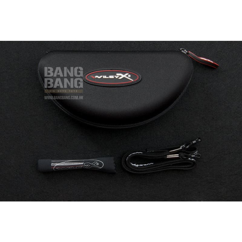 Wiley X XCESS POL Emerald Mirror Lens / Gloss Black Frame - Bang Bang Airsoft