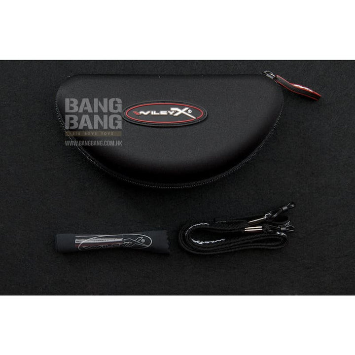 Wiley X XCESS POL Emerald Mirror Lens / Gloss Black Frame - Bang Bang Airsoft