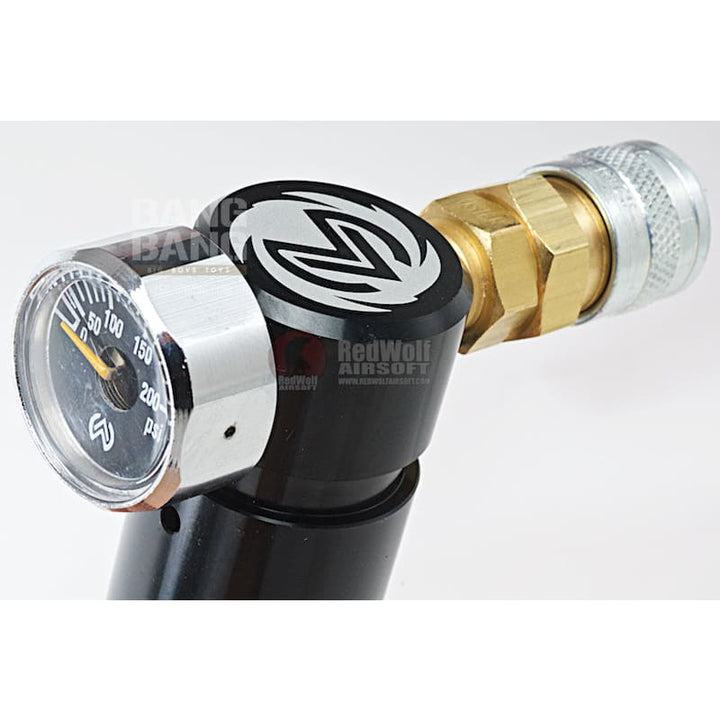 Wolverine Airsoft HPA Systems STORM Regulator OnTank (High Pressure) with Remote Line - Black - Bang Bang Airsoft