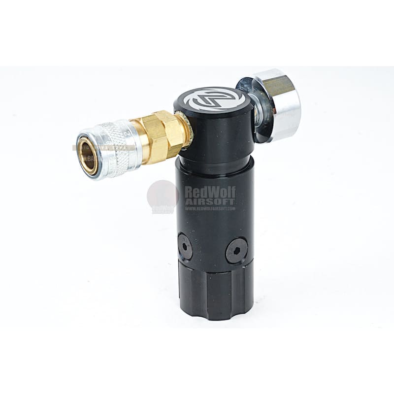 Wolverine Airsoft HPA Systems STORM Regulator OnTank (High Pressure) with Remote Line - Black - Bang Bang Airsoft
