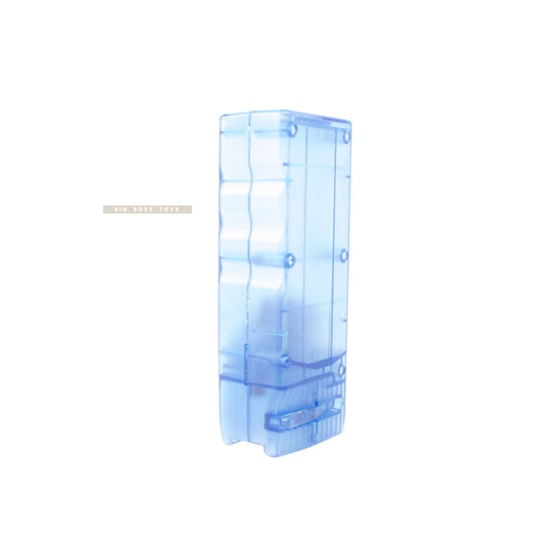 WoSport 1000rds M4 Speedloader for M4 AEG Magazine - Transparent Blue - Bang Bang Airsoft