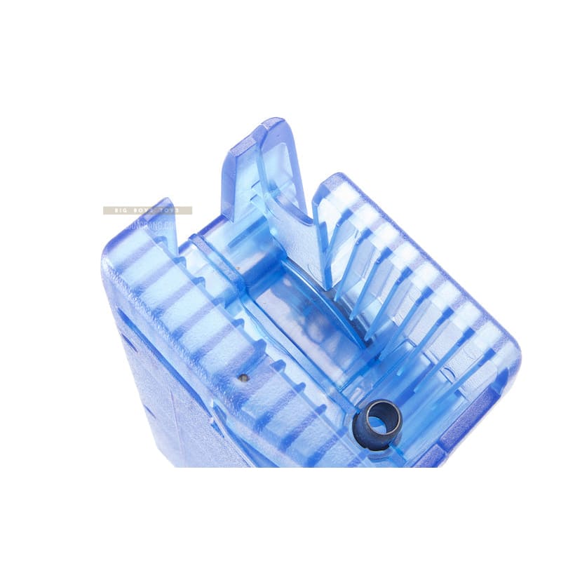 WoSport 1000rds M4 Speedloader for M4 AEG Magazine - Transparent Blue - Bang Bang Airsoft